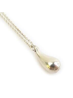Auth Tiffany&Co. Teardrop Necklace #302765T12B